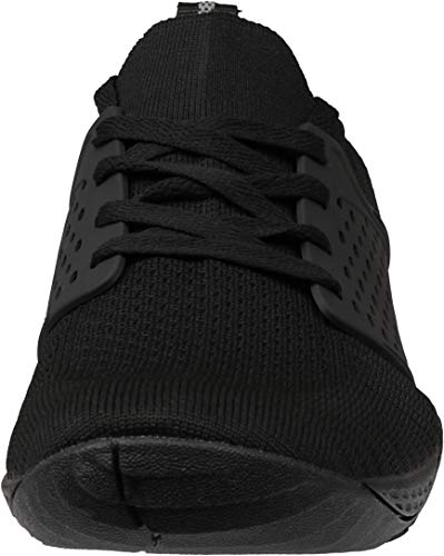 Whitin Women's Low Zero Drop Shoes Minimalist Barefoot Trail Running Camping Size 8.5 Wide Toe Box For Female Lady Fitness Gym Workout Sneaker Tennis Flat Comfortable Treadmill Black 39 #TOP5