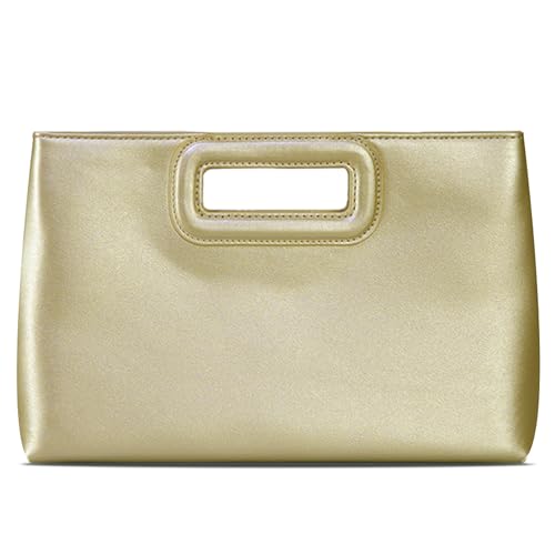 Image of Top Handle Straw Clutch Purses for Women Summer Evening Handbag Vacation Handbags Raffia Woven Beach Bags