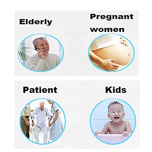 Nivok Bath Stools,Shower Chair, Foldable Bath Seat Height Adjustable Portable Bathtub Bench For Disabled Seniors Pregnant Women Tub Safety Seat Bathroom Aid Shower Stool #TOP4