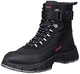 HUGO Herren Kyle_Hito_mxstr Sneaker, Black1, 39 EU