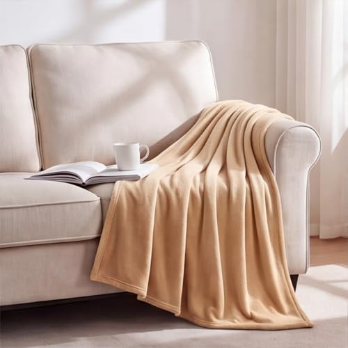 Plaid canapé couverture polaire doux chaud hiver toutes saisons - 2