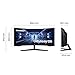 Samsung Gaming Monitor G5 C34G55TWWP, 34 Zoll, VA-Panel, UWQHD-Auflösung, AMD FreeSync Premium, Krümmung 1000R, Bildwiederholrate 165 Hz, Reaktionszeit 1 ms (MPRT), schwarz