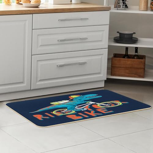 Alfombrillas de cocina lavables VAPOKF con diseño resistente textil 7