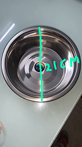 KYZA-Adjustable-Elevated-pet-Feeder-Raised-Dog-Bowls-Dog-Feeding-Station-H-Base-Double-Bowl-Stand-Two-Stainless-Steel-Removable-Bowls-Set-of-2x1890ml-Large