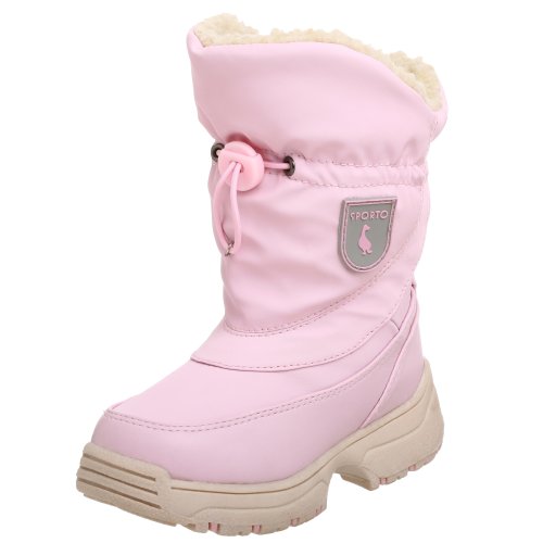 Sporto Tiffany Snow Boot (Toddler),Pink,9 M Toddler