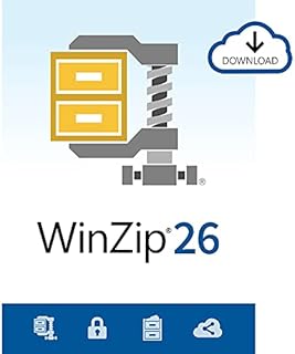 Corel WinZip 26 | Zip Compression, Encryption & File Manager Software [PC Download] [Old Version]