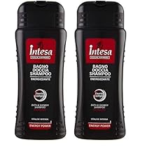 Intesa Bagnodoccia Shampoo Energy Power, 500ml (Confezione da 2)