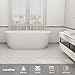 Diflart Marble Mosaic Tile, White Bianco Orion, 2 Inch Hexagon, Honed, Marble Backsplash Tiles for Kitchen Bathroom Wall Floor, Pack of 5 Sheets