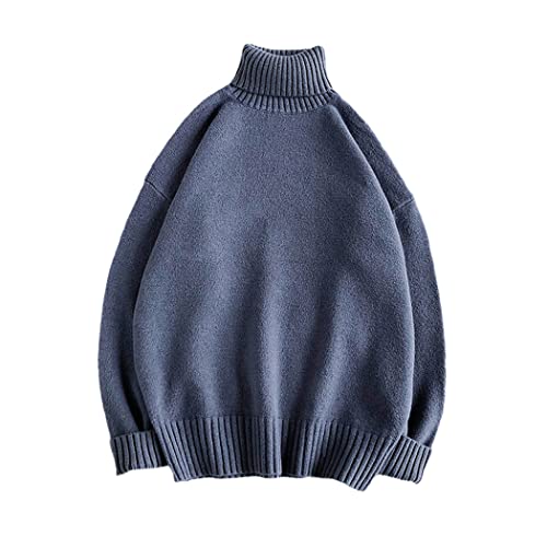 Pull tricot homme col roulé douceur et chaleur hivernale