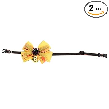 GIANTE Adjustable Halloween Dog Collars Pet Special Designed Collar for Middle Dogs Monster