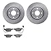 Dynamic Friction Company Front Brake Rotors with 5000 Advanced Brake Pads 6502-56091