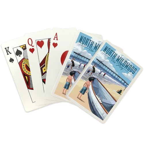 Baraja de poker Lantern Press con 52 cartas miniatura 2