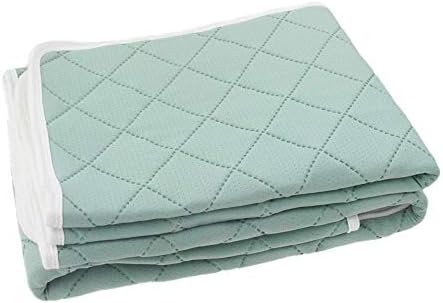 TWINOR 5-Layer Waterproof Urinal Bed Pad, Super Absorbent Leak Proof Mattress Pad Protector, Ultra Soft, Non-Slip, Washable and Reusable Incontinence Bed Pad for Toddlers, Children and Adults