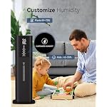 Humidifiers for Bedroom, 2.11Gal 8L Quiet Humidifiers for Large Room with Timer, 360°Nozzle, 3 Speed Ultrasonic Cool Mist Humidifier with Humidistat for Baby Home Adults - Image 5