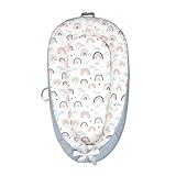 Transat confortable : Équipé de généreuses barrières de sécurité remplies de coton de haute qualité, le transat offre une sécurité et un confort accrus. Le matelas inférieur, en mousse élastique haute densité, assure une base de soutien pour votre nouveau-né, améliorant le confort général et la qualité du sommeil.