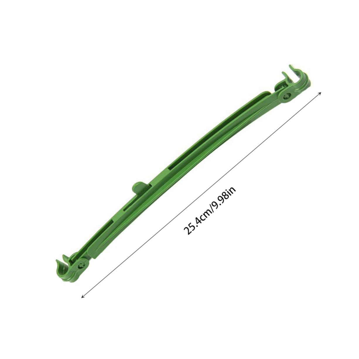 Gadpiparty 24 pezzi Connettori Regolabili per Tralicci da Giardino in Plastica Clip per Gabbie di Pomodoro e Supporti per Piante Rampicanti Resistenti alle Intemperie e Facili da Montare