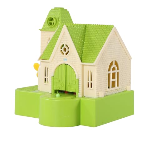 Image of Toyzone Katty Castle Coin Bank - Green |Classic Cat House Toy | Coin Stealing Cat House |House of Cat | Coin Collecting Saving Bank for Kids |for 3+ Year
