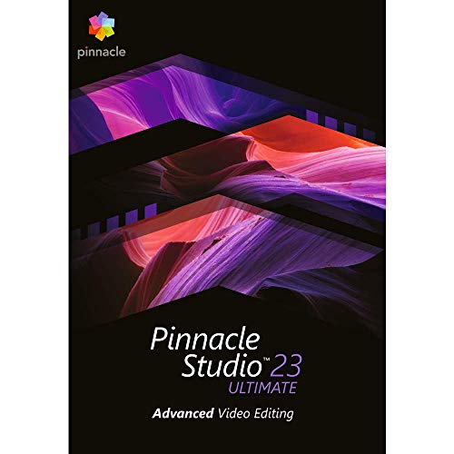 Pinnacle Studio 23 Ultimate - Advanced Video Editing and Screen Recording [PC Download] [Old Version]