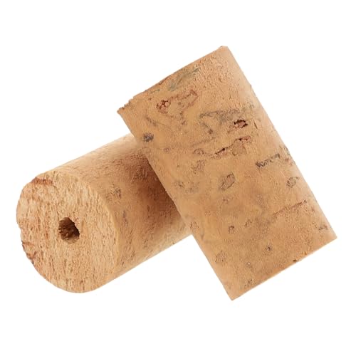 Abaodam 2pcs Flute Cork Plugs for Instrument Repair Natural Wooden Flute Headjoint Accessories