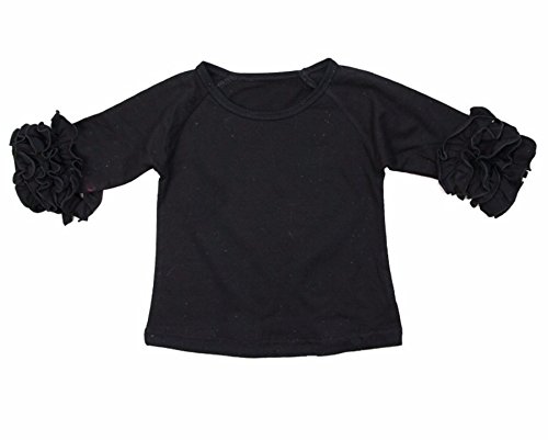 Kirei Sui Girls Long Sleeve Icing T-Shirts 8 Black