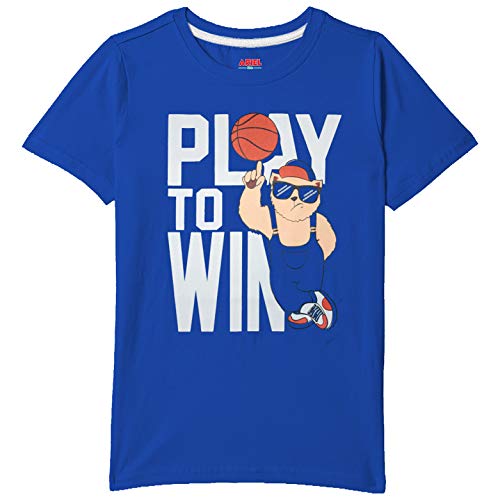 Image of Real Basics Boy's Regular Tshirt(Pack of 3)