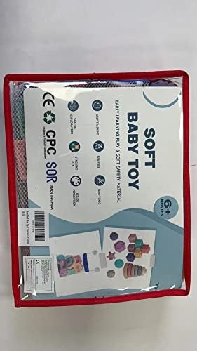 IIFONII Baby Blocks 23PCS Soft Stacking Blocks for Baby 6 to 12 Months, Montessori Toys for Babies 1 2 3 Years Old Building Blocks Toys for Babies 6 Months and Up, Educational Learning Toys