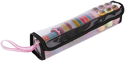 Totally-Tiffany Plastic Easy to Organize Buddy Bag - Shelly - Washi Tape Container
