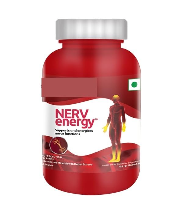 Nervenergy Nerve Function Support Supplement, 60 Tablets