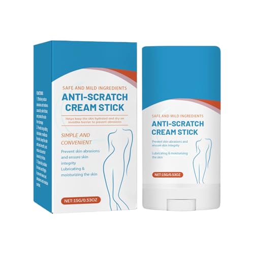 Friction Stick - 15 g, crema hidratante, antiadherente y antifricción de larga duración | Crema de fricción para cuerpo seco, pies, brazos, glúteos, hombres, mujeres, corredores, viajes, deportes