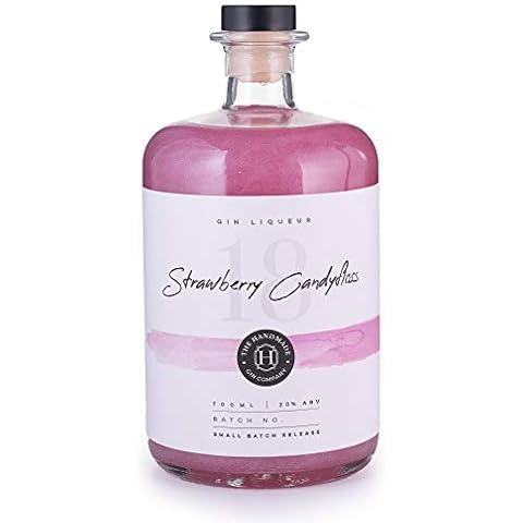 Shimmering Strawberry Candy Floss Gin Liqueur Cover