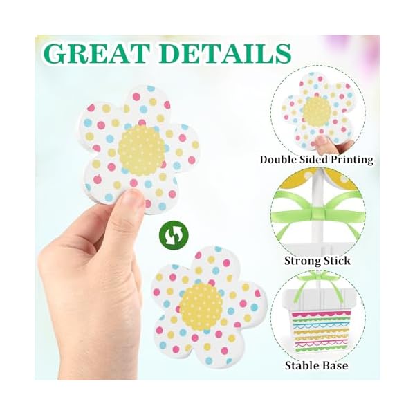 3 pcs spring tiered tray decorations set flowers wood table signs tabletop farmhouse spring table decor hello spring decorations for party office home bedroom kitchen flower  urban country home decor