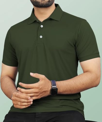 Image of T-Shirt | T-Shirt for Men | Regular Fit Polo T Shirt for Men | Casual T Shirt for Men | Men's T Shirt | Men's T Shirts Stylish | Half Sleeve T Shirt