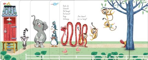 Der ganze Zoo geht aufs Klo: Mit lustigen Verwandlungsseiten | Tierisch lustige Klogeschichte für Kinder ab 24 Monaten