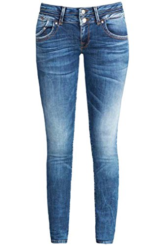 LTB Jeans Damen Skinny Jeans Julita X - High Waist SkinnyJeans mit Knopf &...