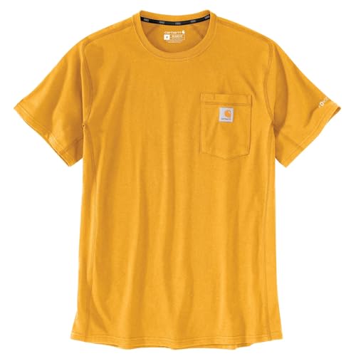 Image of Carhartt Men's Force Relaxed Fit Midweight Short-Sleeve Pocket T-Shirt