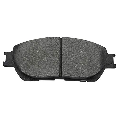 Image of TRQ Performance Front Brake Pad and Rotor Set Ceramic Slotted Drilled
