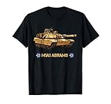 Mens Vintage US Army M1A1 Abrams Main Battle Tank T-Shirt