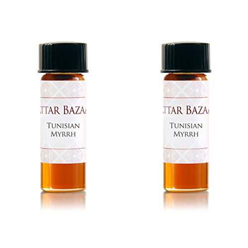 Attar Bazaar Tunisian Myrrh 1 Dram (Pack of 2) Attar Bazaar Tunisian Myrrh 1 Dram (Pack of 2)