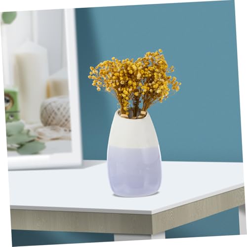 6 piezas ramo de flores secas artificiales para decoración miniatura 5