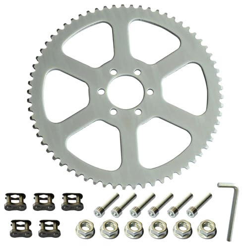 Image of JNDO Mini Bike Rear Sprocket 65 Teeth #35 Chain Sprocket Go Kart Sprocket Suitable for Coleman Ct100u Cc100x Motovox Mbx10 Mbx11 Baja Mega Moto Mm-B80 Mm-B105 Mini Bike Predator 79cc 89cc 100cc 2.8hp