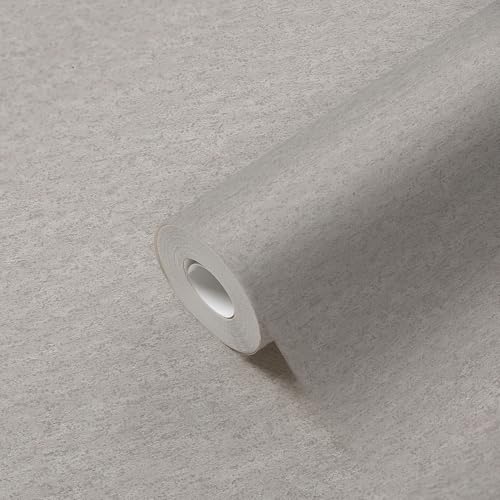 Papel pintado industrial gris efecto hormigón Daniel Hechter de 10,05 x 0,53 m 5