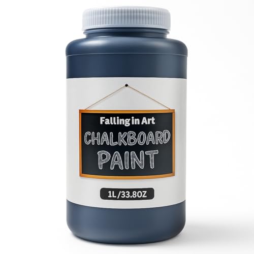 Image of Falling in Art 33.8 Oz Black Chalkboard Paint