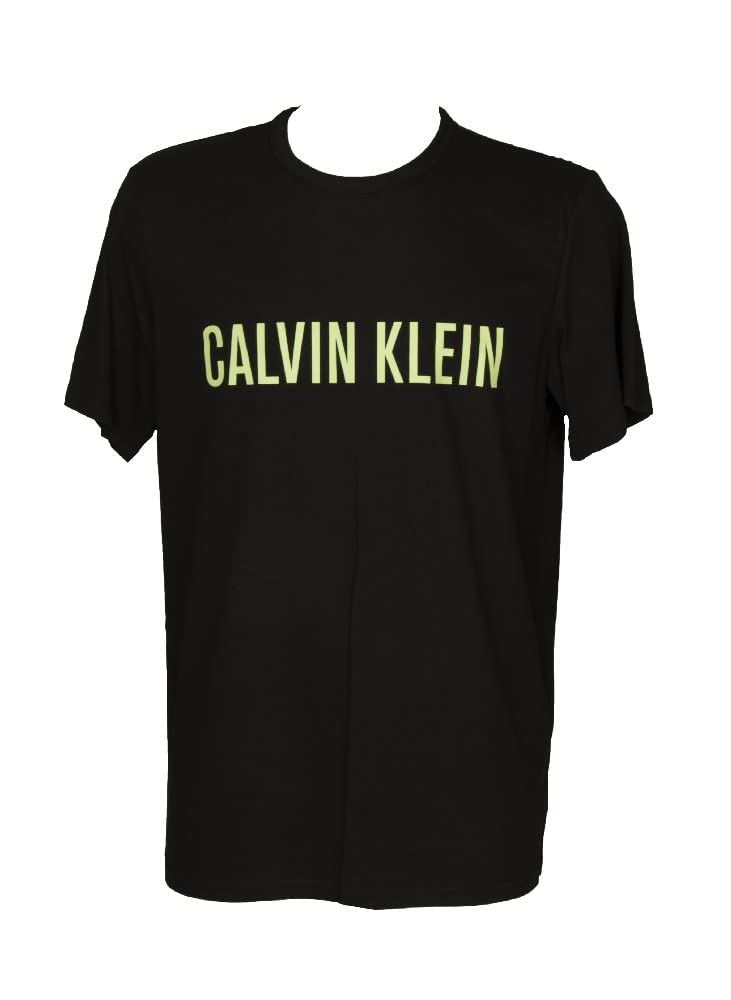 T-Shirt Homme CK noir manches courtes col rond NM1959E vêtements mode masculine taille S