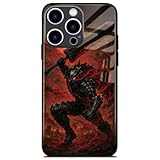 Berserker Armor Anime Glass Phone Case - Stylish Shell, Manga Pattern Cover - Premium Protection for iPhone 14