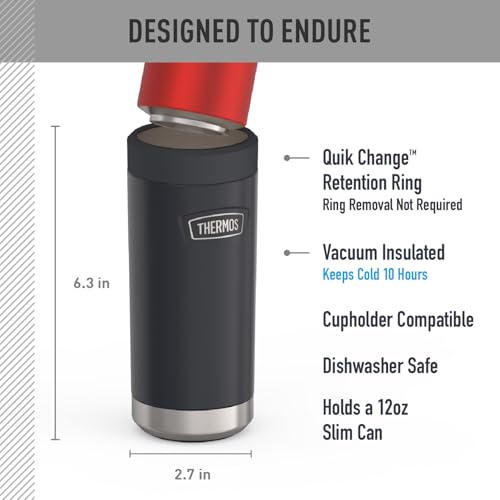 ICON Series Stainless Steel Beverage Can Insulator - Image 4