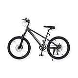 Buxibo   Vélo Laguna   VTT pour Enfants   Cadre en Alliage d'aluminium   20 Pouces   Gris