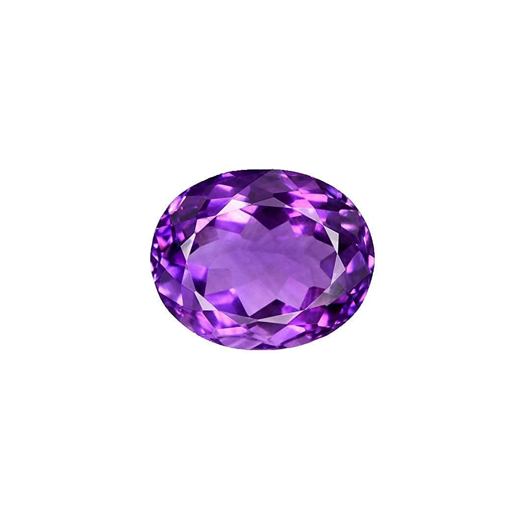 9.00 Ratti Amethyst Stone Original Certified with Lab Report Certificate Natural Katela/kathela/Jamunia Stone for Men & Women