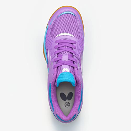 Image of Butterfly Lezoline Reiss Shoes - Athletic Indoor Competition Table Tennis Shoe for Beginners, Intermediate Players, Offers Comfort, Durability, Grip, Cushion