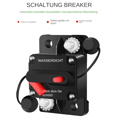 Protección contra sobrecarga de batería electrónica con disyuntor de 12-48 V 6