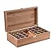 Produktbild Lembeauty Aufbewahrungsbox für ätherische Öle, aus Holz, tragbar, aus massivem Bambus, für 5 ml/10 ml/15 ml Aromatherapie-Flaschen